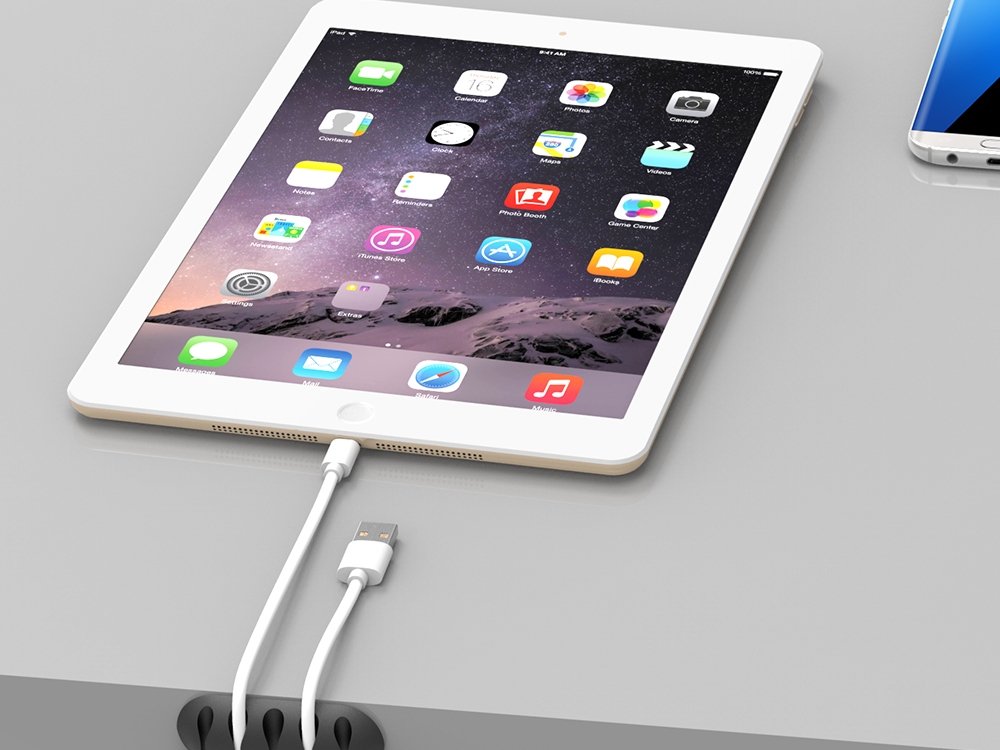 kabelorganizer zwart